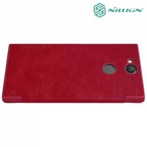 Nillkin Qin Series чехол книжка для Sony Xperia XA2 - Красный