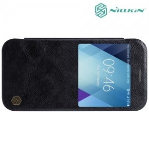 Nillkin Qin Series чехол книжка для Galaxy A5 2017 SM-A520F - Черный