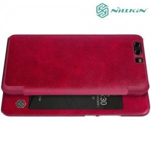 Nillkin Qin Series чехол книжка для Huawei P10 - Красный