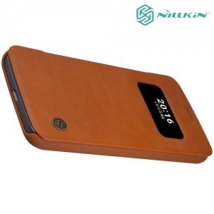 Nillkin Qin Series чехол книжка для LG G5 / G5 SE - Коричневый