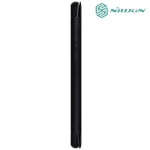 Nillkin Qin Series кожаный чехол книжка для Samsung Galaxy Note 7 - Черный 