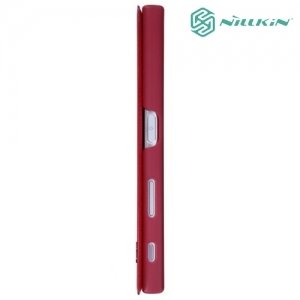 Nillkin Qin Series чехол книжка для Sony Xperia XZ / XZs - Красный