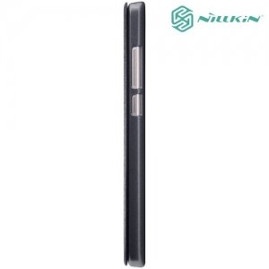 Nillkin с окном чехол книжка для Xiaomi Redmi Note 4X - Sparkle Case Серый
