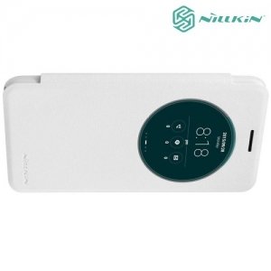 Nillkin с умным окном чехол книжка для ASUS ZenFone Go ZC500TG - Sparkle Case Белый