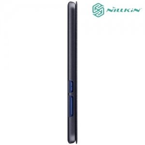 Nillkin с умным окном чехол книжка для Huawei Honor 8 Pro - Sparkle Case Серый