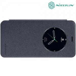Nillkin с умным окном чехол книжка для Meizu M3E - Sparkle Case Серый
