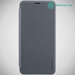 Nillkin Sparkle флип чехол книжка для Samsung Galaxy J6 Plus - Серый