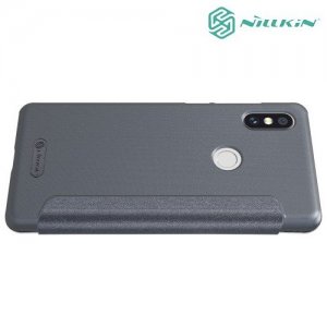 Nillkin Sparkle флип чехол книжка для Xiaomi Mi Mix 2s - Серый