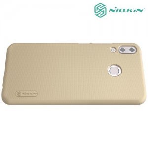 NILLKIN Super Frosted Shield Клип кейс накладка для Asus Zenfone 5Z ZS620KL / 5 ZE620KL - Золотой