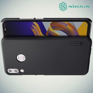 NILLKIN Super Frosted Shield Клип кейс накладка для Asus Zenfone Max M2 ZB633KL - Черный