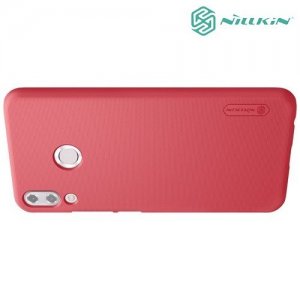 NILLKIN Super Frosted Shield Клип кейс накладка для Asus Zenfone Max M2 ZB633KL - Красный