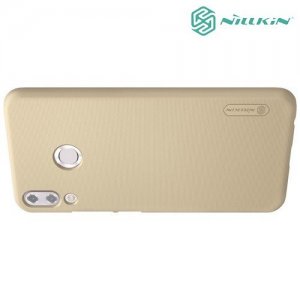 NILLKIN Super Frosted Shield Клип кейс накладка для Asus Zenfone Max M2 ZB633KL - Золотой