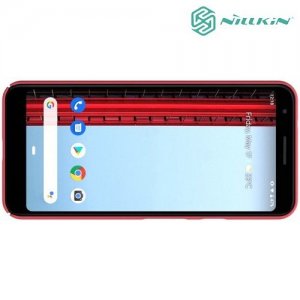 NILLKIN Super Frosted Shield Клип кейс накладка для Google Pixel 3a - Красный