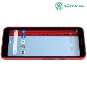 NILLKIN Super Frosted Shield Клип кейс накладка для Google Pixel 3a - Красный