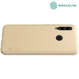 NILLKIN Super Frosted Shield Клип кейс накладка для Huawei Honor 20 Lite - Золотой