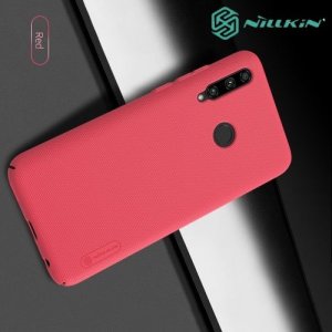 NILLKIN Super Frosted Shield Клип кейс накладка для Huawei Honor 20 Lite - Красный