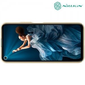 NILLKIN Super Frosted Shield Клип кейс накладка для Huawei Honor 20 Pro - Золотой