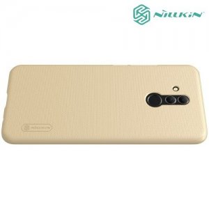 NILLKIN Super Frosted Shield Клип кейс накладка для Huawei Mate 20 lite - Золотой