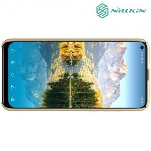 NILLKIN Super Frosted Shield Клип кейс накладка для Huawei nova 4 - Золотой