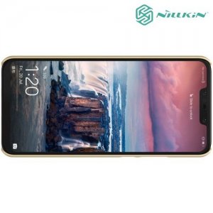 NILLKIN Super Frosted Shield Клип кейс накладка для Huawei P smart+ / Nova 3i - Золотой