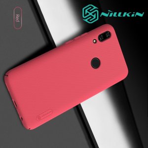 NILLKIN Super Frosted Shield Клип кейс накладка для Huawei P Smart Z - Красный