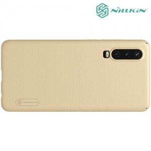 NILLKIN Super Frosted Shield Клип кейс накладка для Huawei P30 - Золотой
