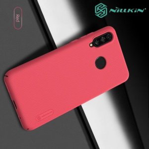 NILLKIN Super Frosted Shield Клип кейс накладка для Huawei P30 Lite - Красный