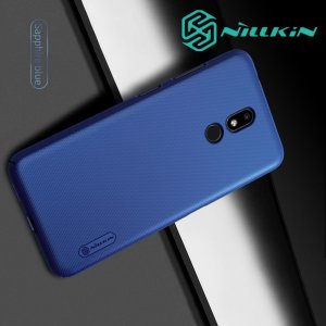 NILLKIN Super Frosted Shield Клип кейс накладка для Nokia 3.2 - Синий