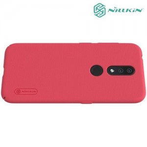 NILLKIN Super Frosted Shield Клип кейс накладка для Nokia 4.2 - Красный