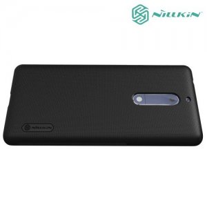 NILLKIN Super Frosted Shield Клип кейс накладка для Nokia 5 - Черный
