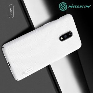 NILLKIN Super Frosted Shield Клип кейс накладка для OnePlus 7 - Белый