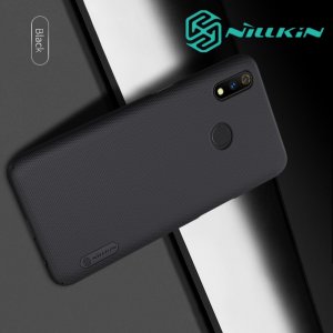 NILLKIN Super Frosted Shield Клип кейс накладка для Oppo Realme 3 Pro / X Lite - Черный