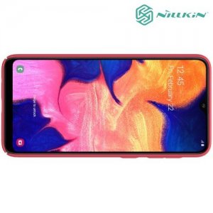 NILLKIN Super Frosted Shield Клип кейс накладка для Samsung Galaxy A10 - Красный