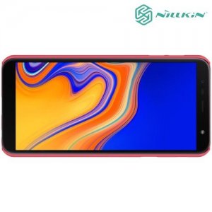 NILLKIN Super Frosted Shield Клип кейс накладка для Samsung Galaxy J4 Plus - Красный