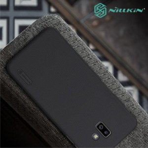 NILLKIN Super Frosted Shield Клип кейс накладка для Samsung Galaxy J6 Plus - Черный