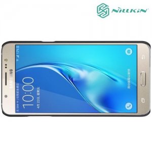 NILLKIN Super Frosted Shield Клип кейс накладка для Samsung Galaxy J7 2016 SM-J710F - Черный