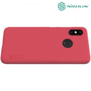 NILLKIN Super Frosted Shield Клип кейс накладка для Xiaomi Mi 8 - Красный