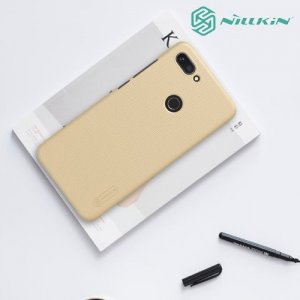 NILLKIN Super Frosted Shield Клип кейс накладка для Xiaomi Mi 8 Lite - Золотой