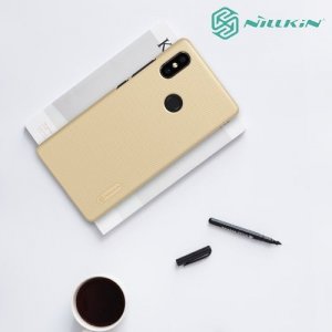 NILLKIN Super Frosted Shield Клип кейс накладка для Xiaomi Mi 8 SE - Золотой