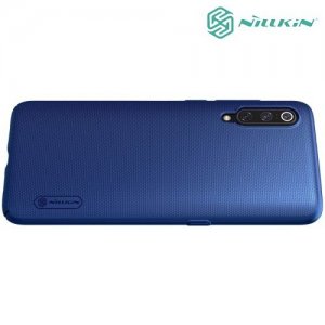 NILLKIN Super Frosted Shield Клип кейс накладка для Xiaomi Mi 9 / Mi 9 Explore - Синий