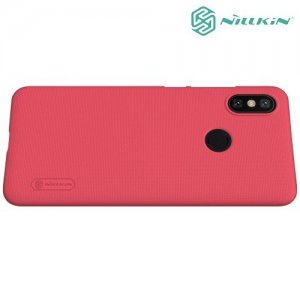 NILLKIN Super Frosted Shield Клип кейс накладка для Xiaomi Mi 6x / Mi A2 - Красный