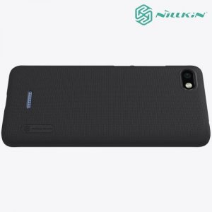 NILLKIN Super Frosted Shield Клип кейс накладка для Xiaomi Redmi 6a - Черный