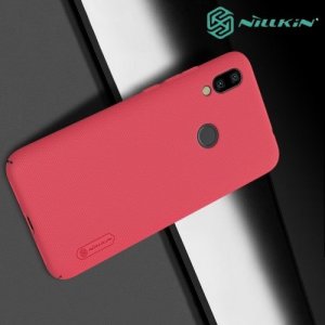 NILLKIN Super Frosted Shield Клип кейс накладка для Xiaomi Redmi 7 - Красный