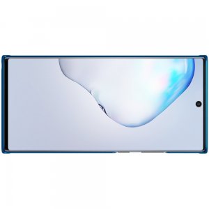 NILLKIN Super Frosted Shield Матовая Пластиковая Нескользящая Клип кейс накладка для Samsung Galaxy Note 20 Ultra - Синий
