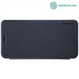 Nillkin ультра тонкий чехол книжка для Asus ZenFone 3 Max ZC553KL - Sparkle Case Серый