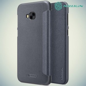 Nillkin ультра тонкий чехол книжка для Asus Zenfone 4 Selfie Pro ZD552KL - Sparkle Case Серый