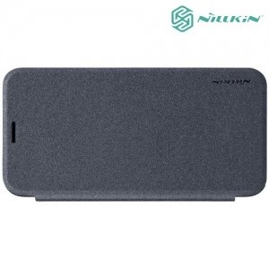 Nillkin ультра тонкий чехол книжка для Asus Zenfone 4 Selfie Pro ZD552KL - Sparkle Case Серый