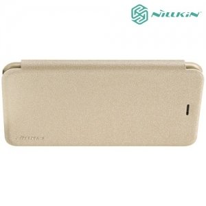 Nillkin ультра тонкий чехол книжка для HTC U Play - Sparkle Case Золотой