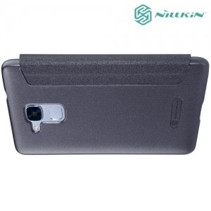 Nillkin ультра тонкий чехол книжка для Huawei Honor 5C - Sparkle Case Серый