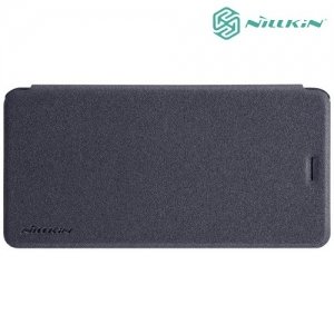 Nillkin ультра тонкий чехол книжка для Huawei Honor 6C - Sparkle Case Серый